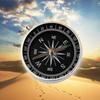 Travel Camping Hiking Lightweight Aluminum Professional Compass Navigation Wild Survival Tool