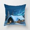 Christmas Home Pillowcases Christmas Printed Bed Home Decoration Cushion Covers Christmas Decorative Pillowcases