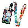 Movie Zootopia Lanyard Card Holder For Student Id Card Straps Badge Holder Diy Hanging Rope Keyring Accessories Cosplay
