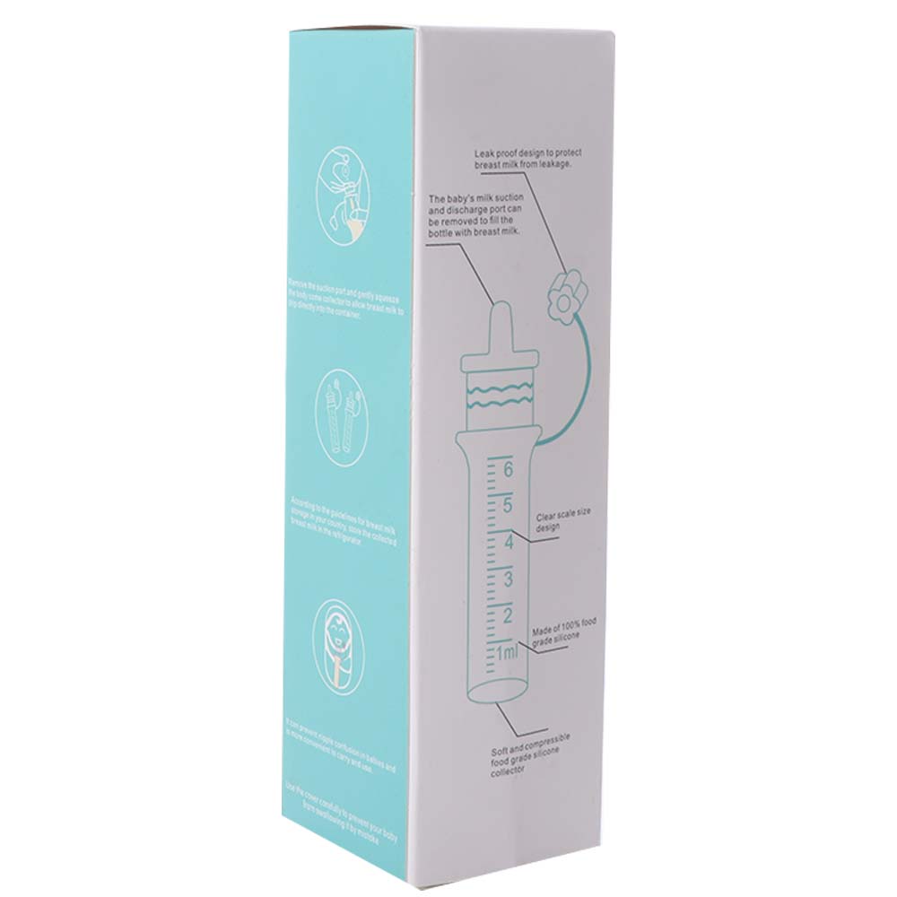 Reusable Breast Milk Collection Food Safe Baby Feeding Device Colostrum Collector Postpartum Use