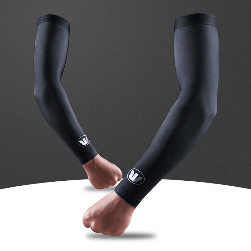 UV Protection Arm Sleeves Cycling Hiking Running Outdoor Sports Quick Dry Cooling Compression Sleeve Unisex
