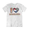 I LOVE NETHERLANDS Football T-Shirt 2024, Adults Kids Or Baby, World Cup Holland