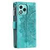 Style 006 For Honor 400 Lite Wallet Case PU Leather Phone Cover Mandala Flower Pattern