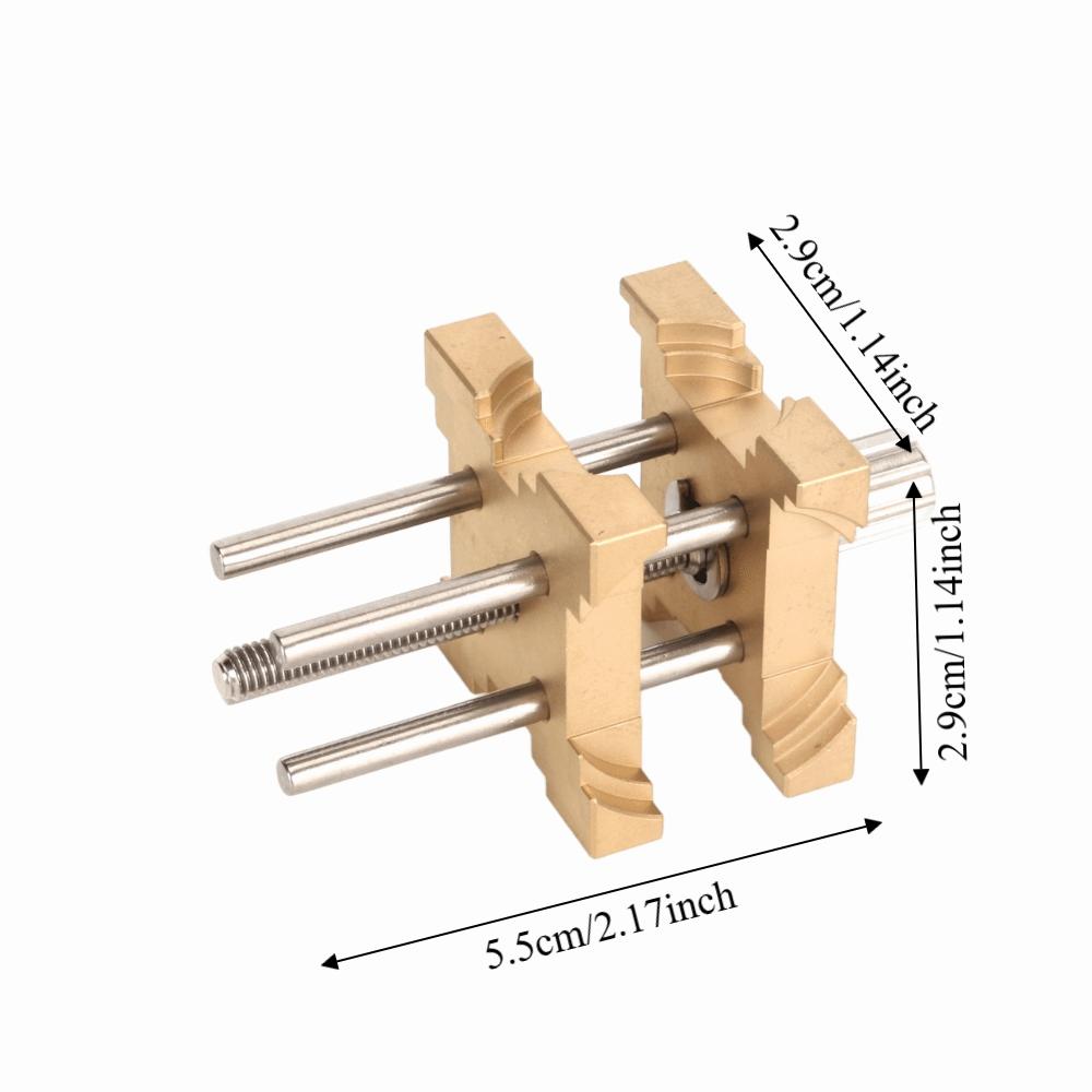 Adjustable Watch Repair Tool Brass Watch Base Convenient Watch Clamp Watchmaking
