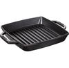 Frying Pan Zwilling Staub-grill Square 23x23 Cm Black (40511-728-0)