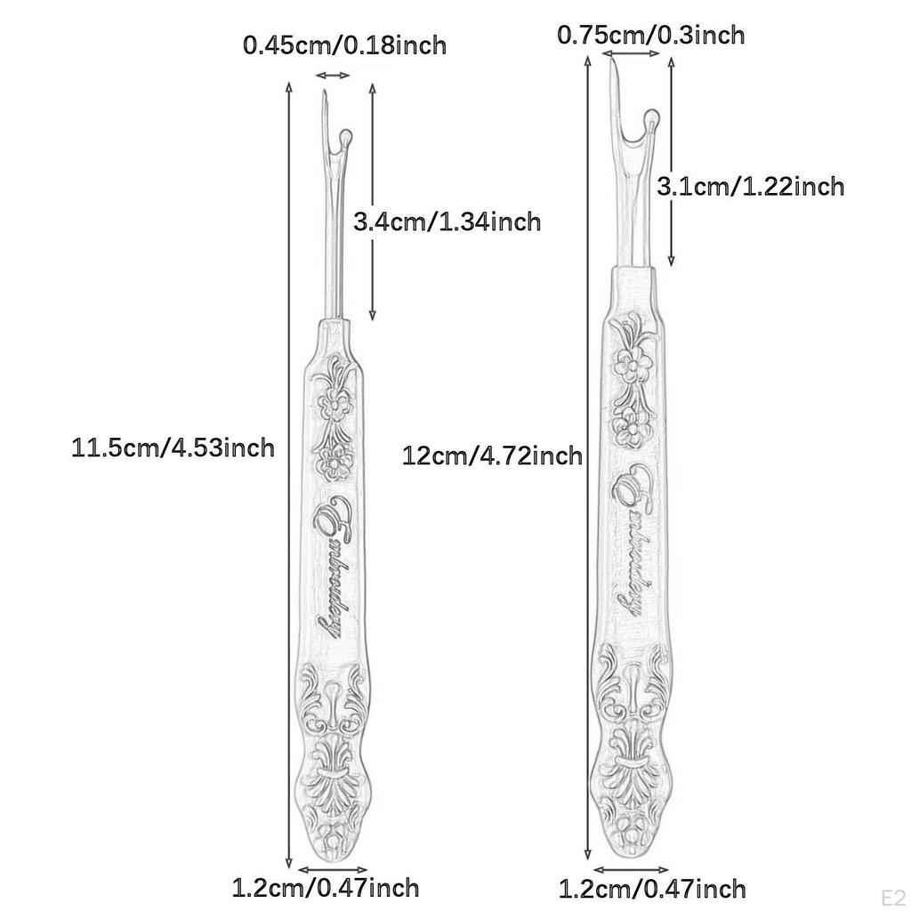 Швейный инструмент для распарывания стежков Набор для гравировки швов Портативный инструмент для вышивания Инструмент для удаления ниток