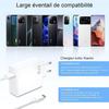 6A 67W сверхбыстрое зарядное устройство USB-кабель Type C для Xiaomi для Redmi для POCO