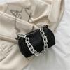 Allover Rhinestone Bucket Bag, Glitter Chain Prom Purse, Women's Mini Crossbody Bag