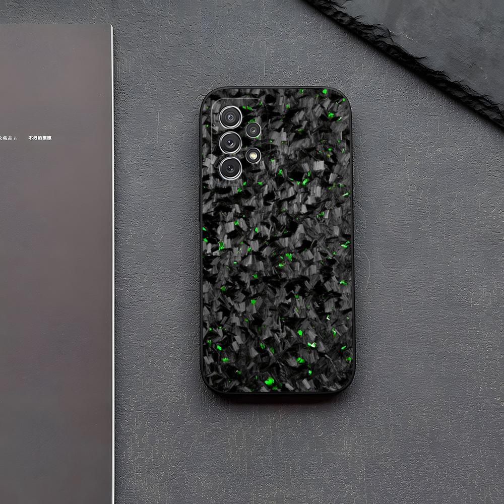 Обычный Настоящий Кованый Карбон Чехол Для Телефона Для Samsung Galaxy S26 S24 S23 S22 S25 S21 S20 Ultra Fe Plus A54 A24 A55 A53 Чехол