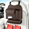 Space Saving Car Backseat Organizer Waterproof Car  Seat Back  Tissue Box Car Cup Holder  Back Seat