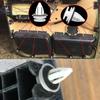 100/200pcs Nylon Retaining Clip Plastic Car Door Panel Fastener Clips Bumper Door Buckle  Universal Screw Clips Car Accessories