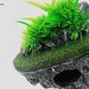 Floating Stone Suspended Island Fish Tank Decor Creative Simulation Plants Caverns Aquarium Ornaments Craft Fish Tank Accessorie