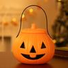 Halloween Pumpkin Bucket Treat-or-Trick Candy Box Party Props Festive Atmosphere Enhancer Fun Home Office Decoration