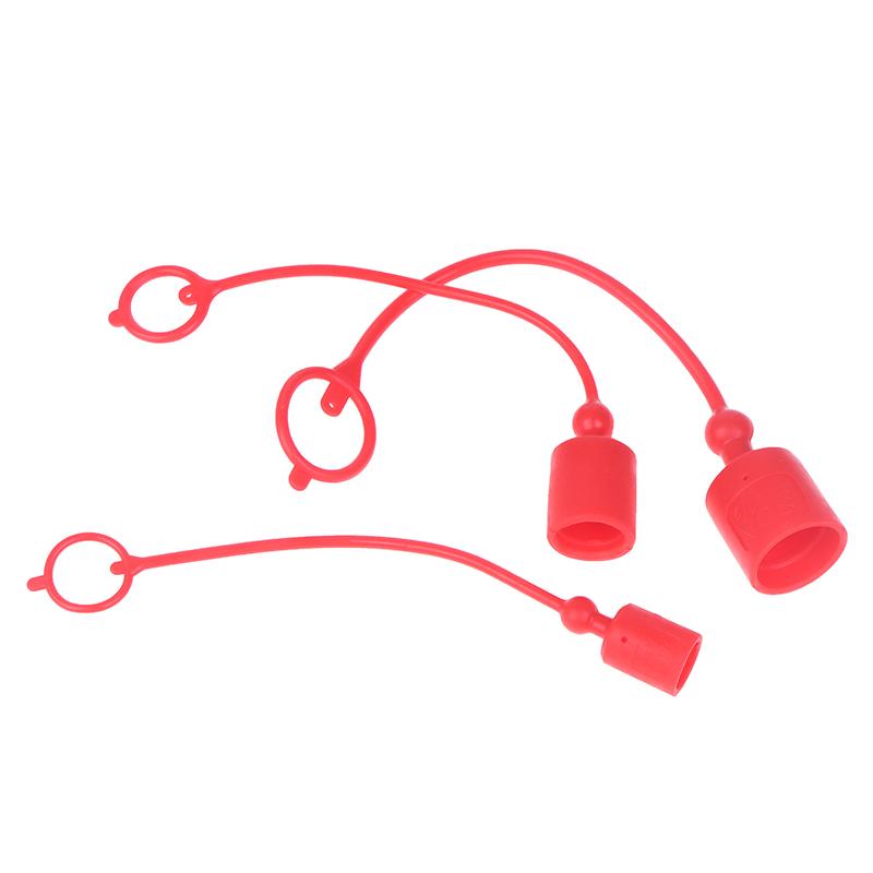 Hot Sale 1 Pair Hydraulic Quick Coupler Male Dust Cap And Female Plug Cover PE Rubber Hydraulic Quick Connector Male Dust Cover