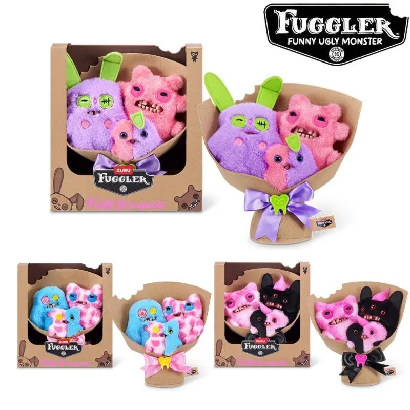 Bouquets Series Set Funny Genuine Ugly Monster Doll Cute Plush Collectors Toy Girl's Birthday Surprise Mother's Day Gift