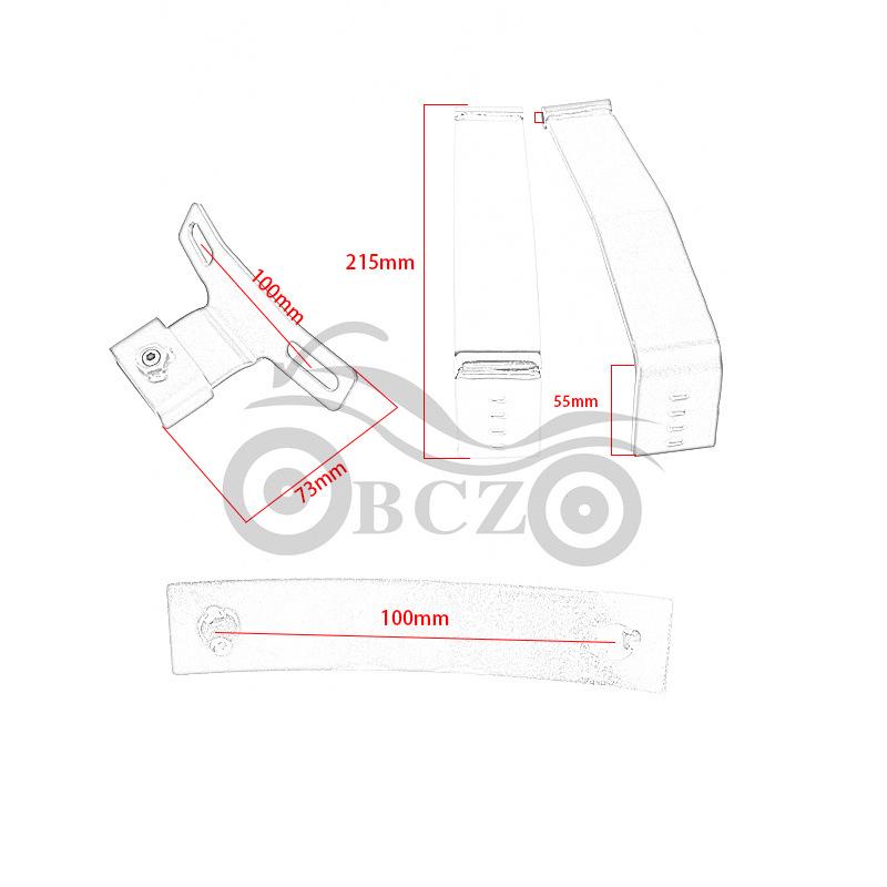 Пассажирская спинка для модифицированных мотоциклов Harley Softail & Dyna 07-18