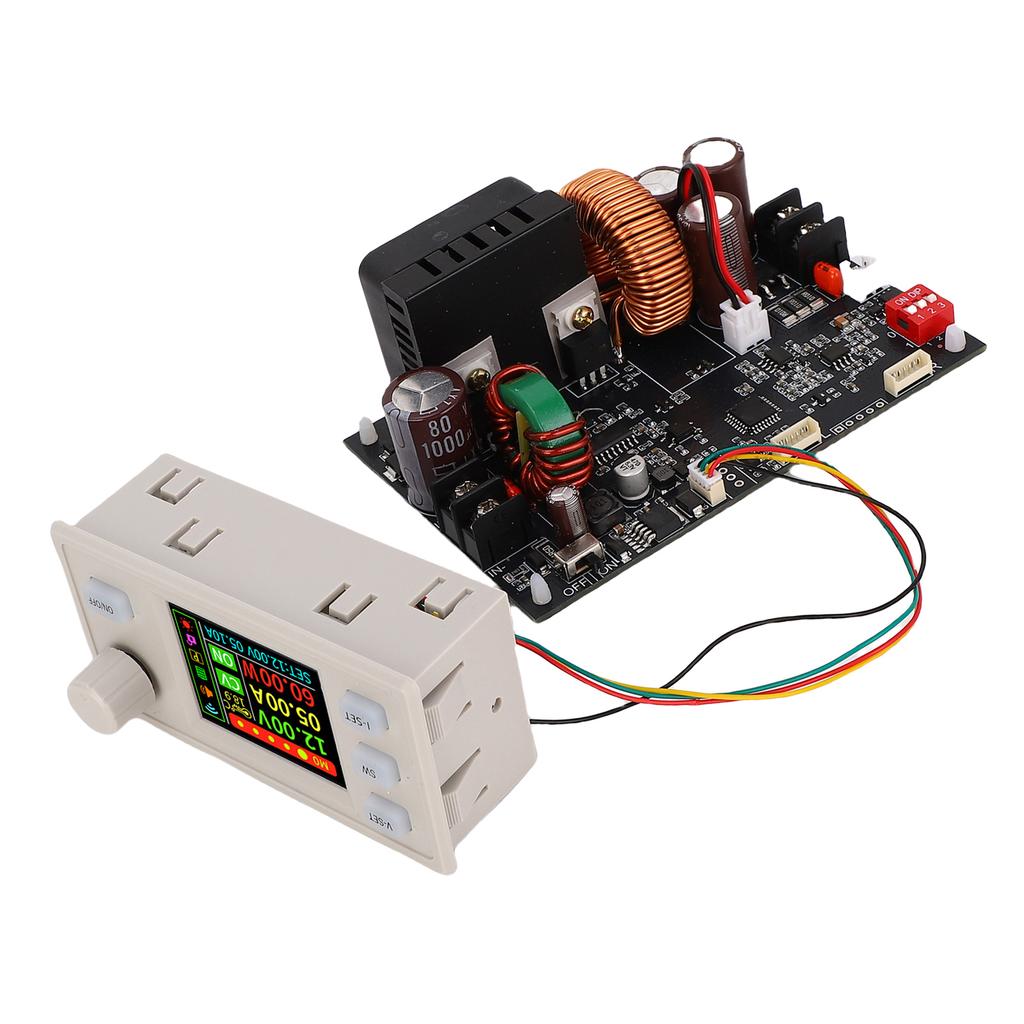 CNC Регулируемый источник питания постоянного тока Вход DC6 70V Выход DC0V 60V 20A 1200W Понижающий модуль
