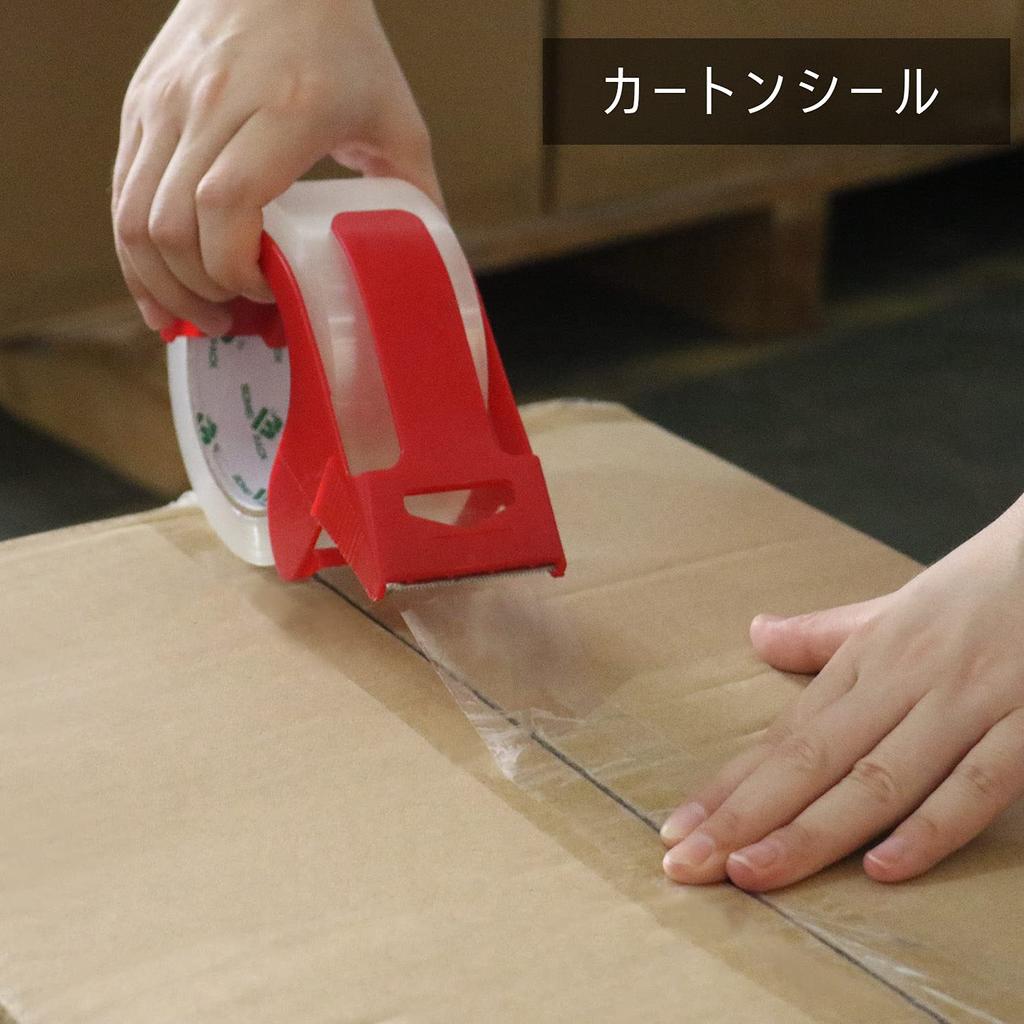 BOMEI PACK Gum Tape Прозрачная бесшумная лента Упаковочная лента Бесшумная упаковочная лента OPP Бесшумная лента для картонной упаковки 12 рулонов 48 мм 100 м