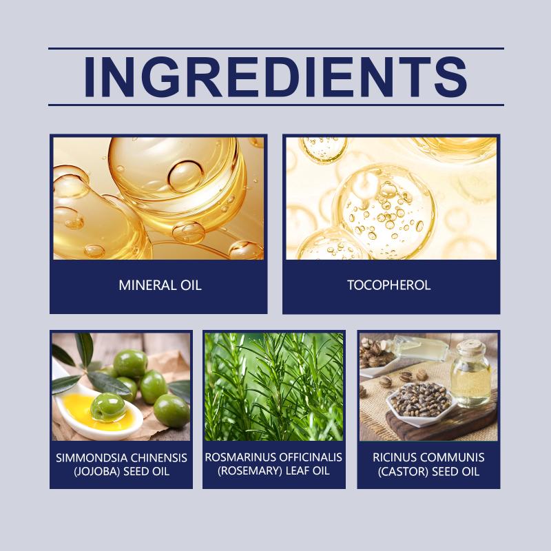 Hair Oil Rosemary Hair Growth Nourishes Hair Follicle Strengthens Roots Anti Loss Repair Dry Hair Regrowth Scalp Care Oil