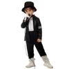 Костюм для косплея Billie Jean Карнавальный Черный Костюм Танцевальный Костюм Дети Мальчики Девочки