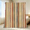 Plush Flannel Blanket Striped Soft Warm Throw for Single Bedroom, Ideal for Christmas & Halloween Cozy Home Use