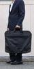 Черная сумка Garment 2 Compact Business [Berkut], мужской костюм, детали, сумка, переноска, вешалка, чехол, плечо, складная, куртка, костюм, портативная, ручная кладь