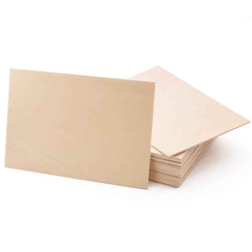 Pstyle. Wood Plywood PST-106 (150x100x1.5mm, 20-Pack)