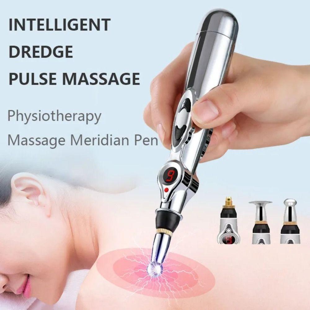 Safe Acupuncture Point Pen Acupuncture Meridian Pen Press Tool Electric Massage Pen Neck