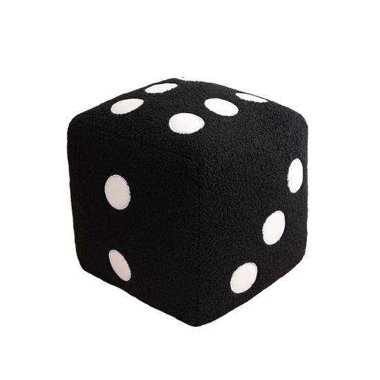 Dice Plush Doll Comfortable Soft PP Cotton Plush Dice Doll Funny
