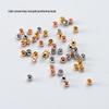 18K Gold-Filled, Gold-Plated Color-Preserving Beads for DIY Jewelry Making and Fixed Clasp Clips