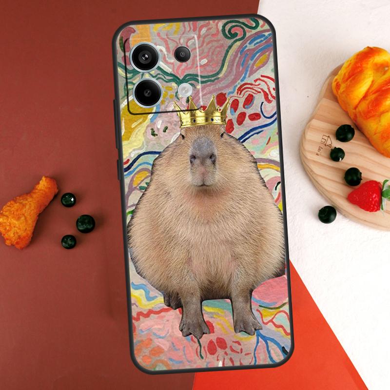 Капибара милый Чехол Для Xiaomi Redmi Note 14 13 Pro 9 10 11 12 Pro 10S 11S 12S Redmi 14C 13C 10C 12C Чехол