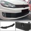 Накладка на передний бампер Lip V4 (для GTI HB 2010-2013, Карбон) для Volkswagen Golf 6