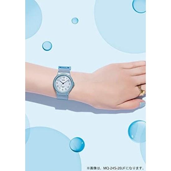 Casio wristwatch Collection MQ-24S-4BJF unisex clear pink