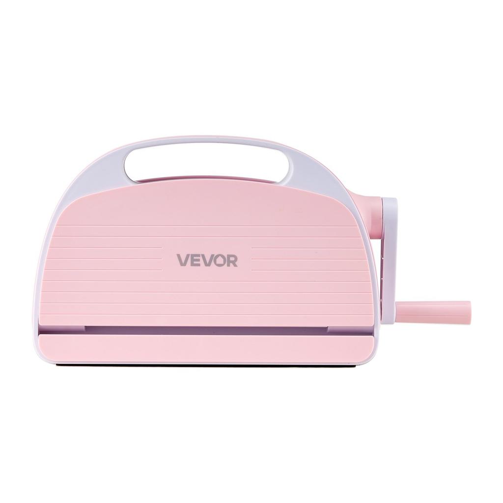 Manual Die Cutting and Embossing Machine, 229mm Opening, Portable Die Cut Machine with Cutting Plates, Ergonomic Handle, Easy to Store, for Arts and