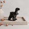Unique Dinosaur Theme Gift 3D Printed T-Rex Planter Pot, Succulents Flower Creative Functional Indoor Gardening Pot Storage Holder for Pen Makeup