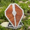 45.72 Cm Templar Wooden Shield Norse Mythology Valhalla Viking Shield Uthentic Battleworn Heater Shield Best Gift For Him