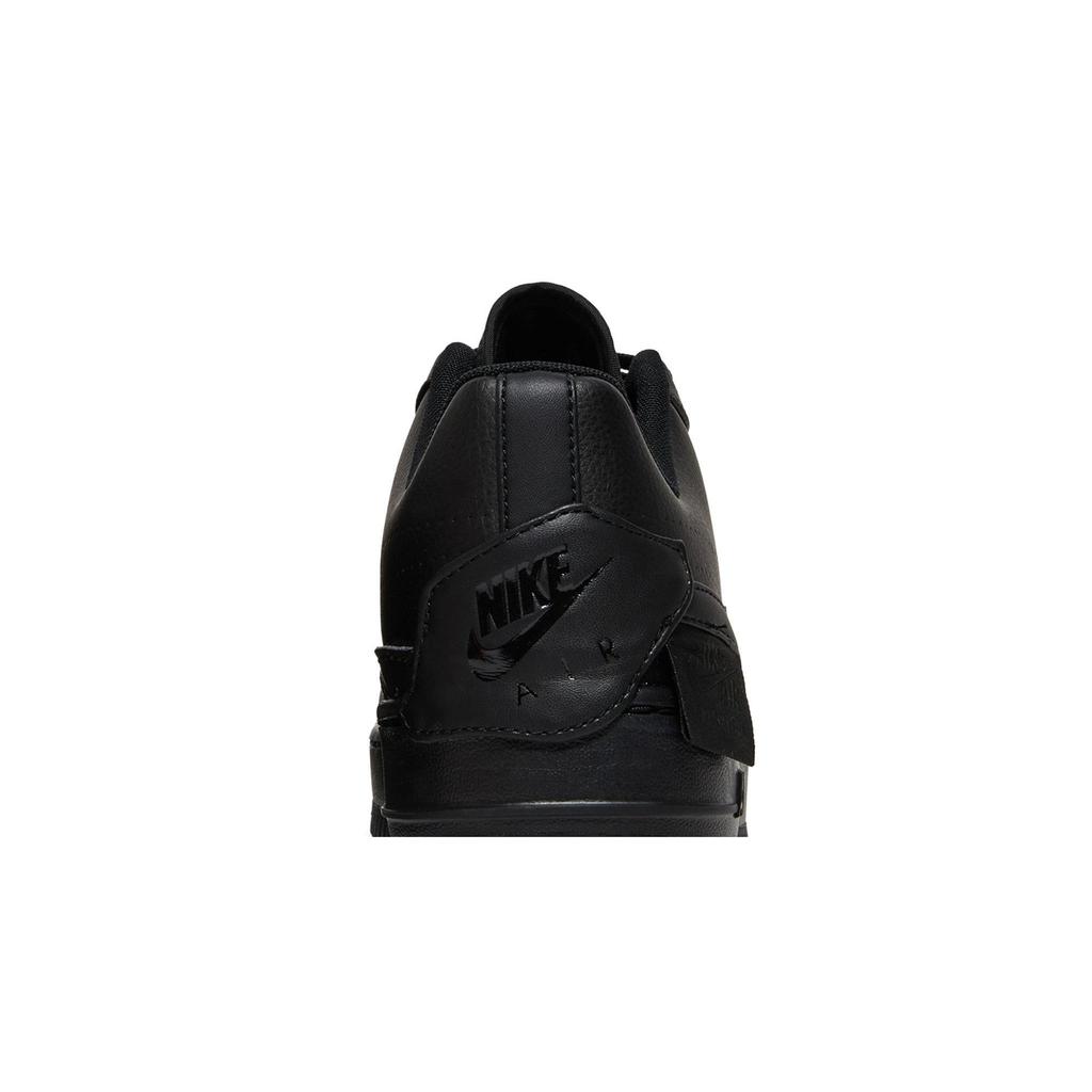 Nike Женские Air Force 1 Jester XX 'Черные' (женские размеры) Черные / Черно-черные скейтбордические кеды AO1220 001