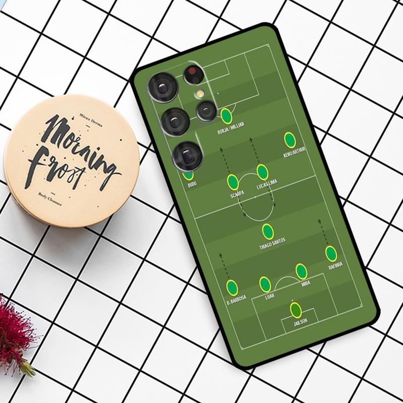 Футбольные Тактики Время Чехол Для Samsung Galaxy S24 FE S21 S22 S23 S25 Ultra S9 S10 Plus S20 FE S23 FE Чехол Для Телефона