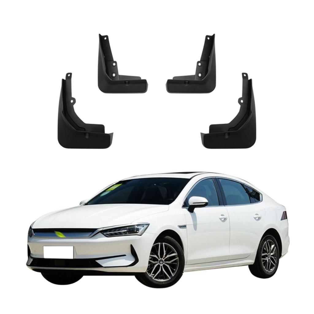 4PCS Car Mud Flaps Splash Guards Mudguards Car Mud Flaps Compatible with BYD Qin PLUS 2021 2022 2023 2024
