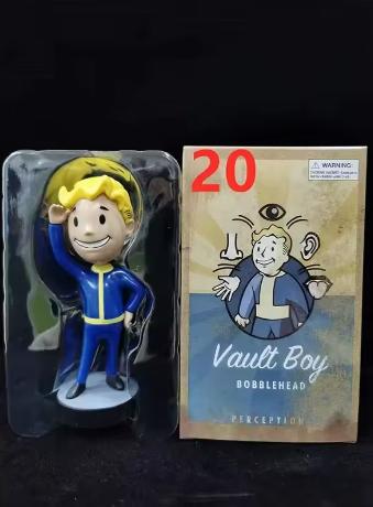 Милый Бобовая Голова Vault Boy Полный Набор Аниме Фигурка Действия Игрушки Статуя Коллекция Модель Кукла Настольное Украшение Дисплей Игрушки Подарки