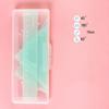 4Pcs New Plastic Ruler Set Candy Color 15cm Triangular Ruler School Supplies Stationery Reglas Rules Set