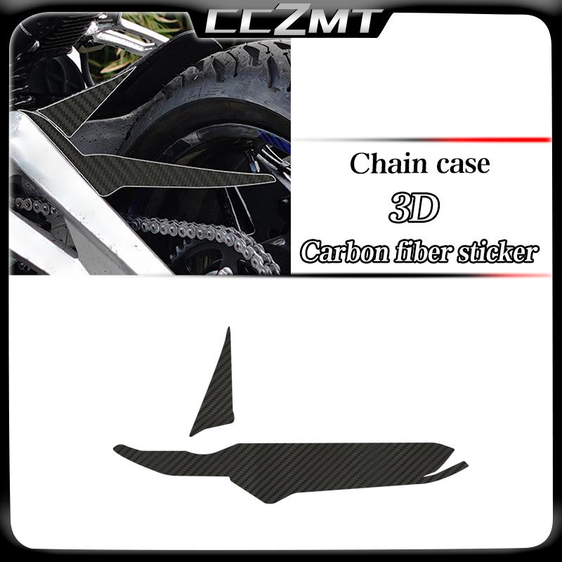 For ZONTES 703T 703 t 2026 3D Carbon fiber decorative stickers motorcycle fuel tank stickers body film modification accessories
