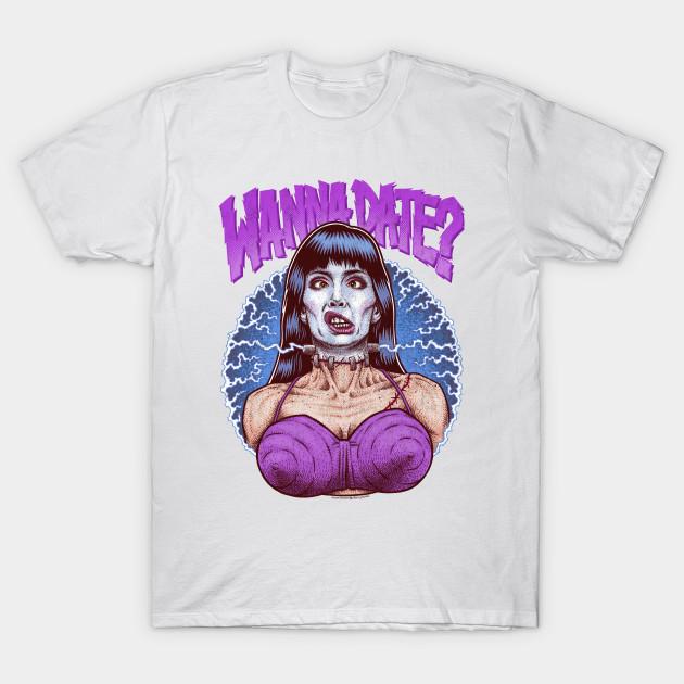Мужская черная футболка с принтом Frankenhooker, печать на трансферной бумаге без вырезания, хлопковая футболка - Мужская летняя хлопковая футболка с графическим принтом