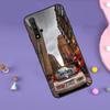 Police Car Funda For Huawei Nova Y91 Y90 Y70 Y60 Y61 9 10 SE 11i 8i 7i 3i 5T P30 P40 Lite P60 Pro Case