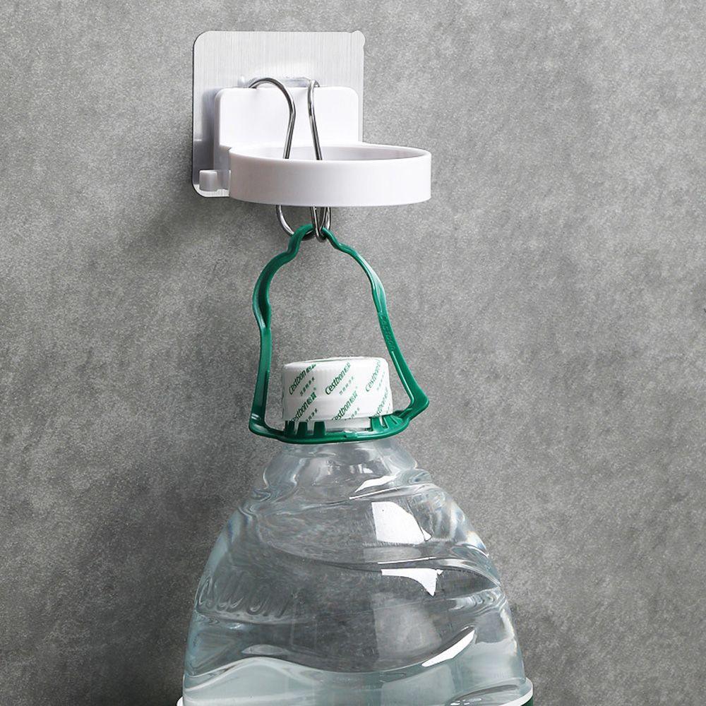 Подставка без сверления Настенные полки Органайзер Вешалка Стойка для хранения Настенная полка Держатель для фена