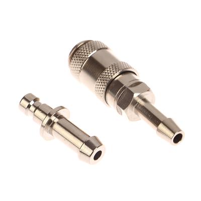 Соединитель манжеты Nibp Воздушный шланг Aadpt Соединитель манжеты для измерения артериального давления Мужской Женский Быстроразъемный Байонетный дыхательный путь Металлические соединения