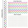 1 рулон Радужная Красочная Бумага для Упаковки в Горошек - Мини-рулон Подарочная Упаковка для Дней Рождения, Праздников, Вечеринок, для Мальчиков и Девочек - 43 x 300 см