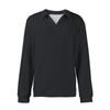 Men's Casual Collared Long-Sleeve Knit Base Layer Top