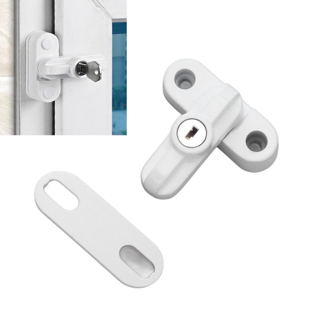 Zinc alloy Window Lock Proof Anti Theft Window Lock Secure Window Sash Lock Office