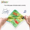 Jollybaby Прочный тканевый кубик-пазл
